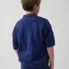 Maglione a quadri con collo Johnny per bambini