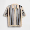Maglione a righe all’uncinetto per bambini