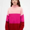 Maglione a tunica a righe CashSoft per bambini