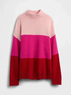 Maglione a tunica a righe CashSoft per bambini