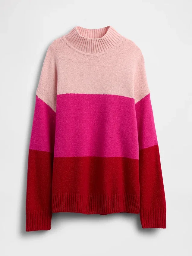 Maglione a tunica a righe CashSoft per bambini