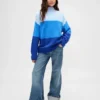 Maglione a tunica a righe CashSoft per bambini
