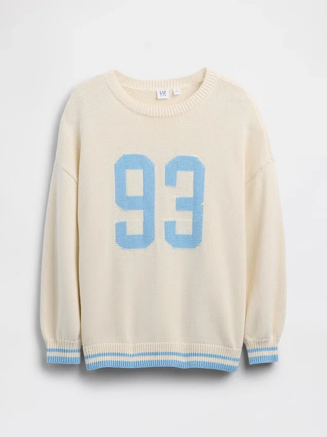 Maglione a tunica oversize per bambini