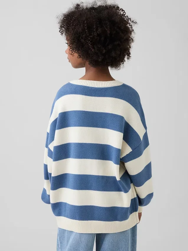 Maglione a tunica oversize per bambini