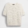 Maglione all’uncinetto 100% cotone