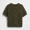 Maglione all’uncinetto 100% cotone