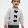 Maglione CashSoft con fiocco per neonato & bebè