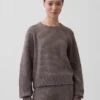 Maglione CashSoft dalla vestibilità comoda con lavorazione a trecce