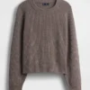 Maglione CashSoft dalla vestibilità comoda con lavorazione a trecce