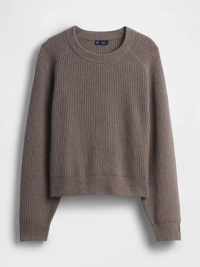 Maglione CashSoft dalla vestibilità comoda con lavorazione a trecce