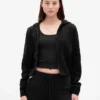 Maglione con cappuccio e zip CashSoft