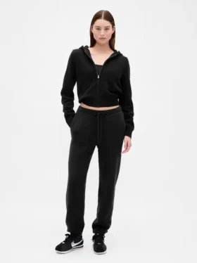 Maglione con cappuccio e zip CashSoft
