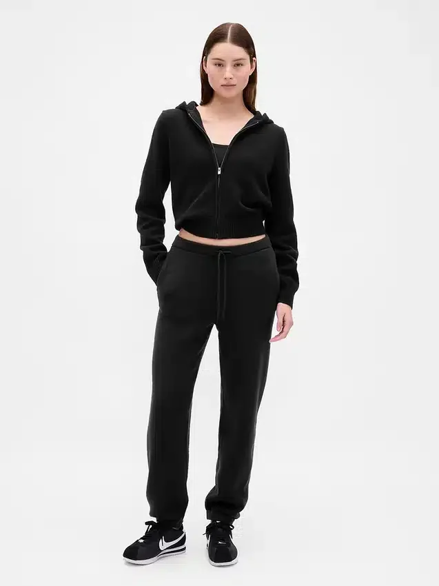 Maglione con cappuccio e zip CashSoft
