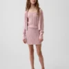 Maglione con cappuccio e zip per bambini in maglia a trecce
