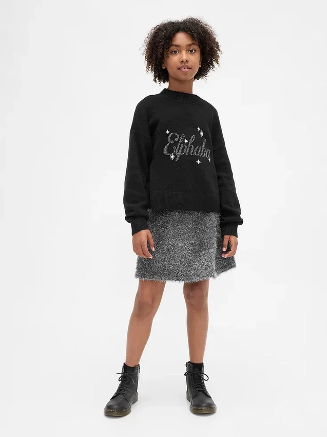 Maglione con ciglia “Wicked Tinsel” per bambini