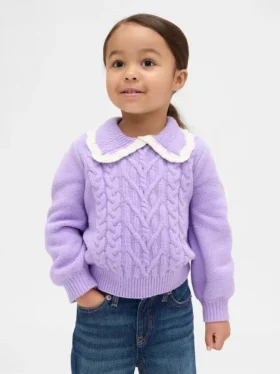 Maglione con colletto CashSoft per neonato & bebè