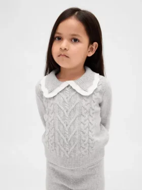 Maglione con colletto CashSoft per neonato & bebè