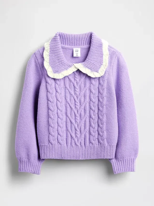 Maglione con colletto CashSoft per neonato & bebè