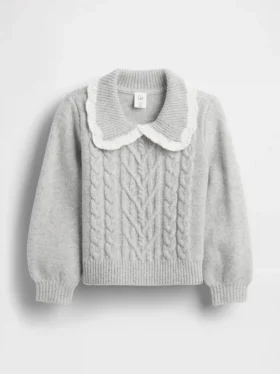 Maglione con colletto CashSoft per neonato & bebè