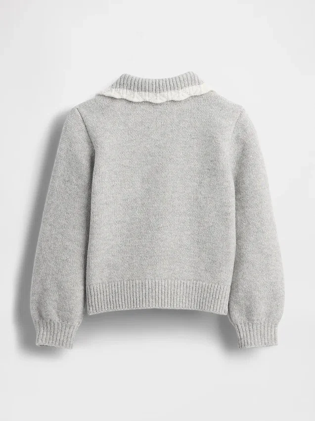 Maglione con colletto CashSoft per neonato & bebè