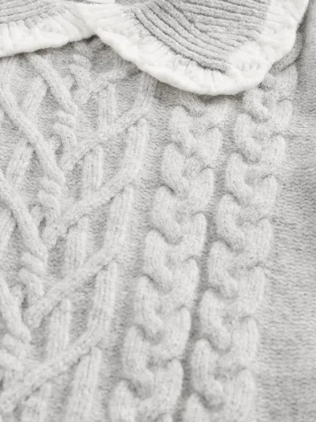 Maglione con colletto CashSoft per neonato & bebè
