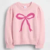 Maglione con maniche a sbuffo per neonato & bebè