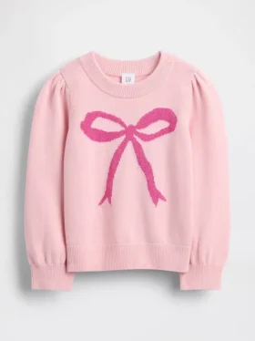 Maglione con maniche a sbuffo per neonato & bebè