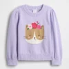 Maglione con maniche a sbuffo per neonato & bebè