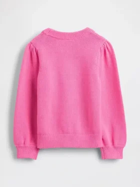 Maglione con maniche a sbuffo per neonato & bebè