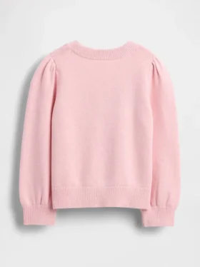 Maglione con maniche a sbuffo per neonato & bebè
