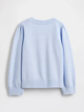 Maglione con maniche a sbuffo per neonato & bebè