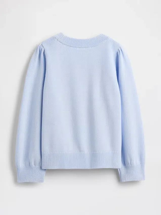 Maglione con maniche a sbuffo per neonato & bebè