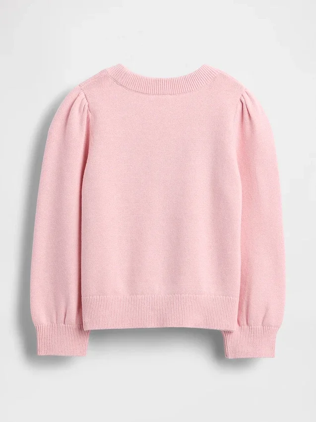 Maglione con maniche a sbuffo per neonato & bebè