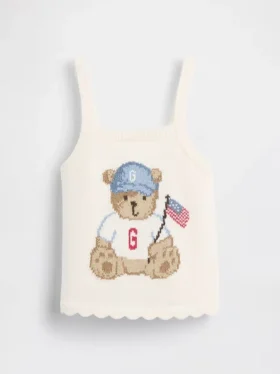 Maglione con motivo Brannan Bear Americana per neonato & bebè