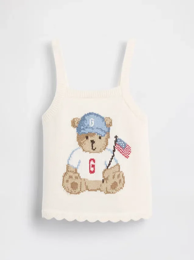 Maglione con motivo Brannan Bear Americana per neonato & bebè