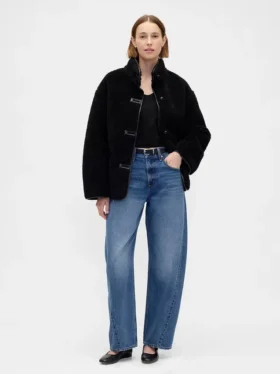Maglione corto con maniche al gomito CashSoft