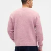 Maglione corto dal taglio morbido con scollo a V