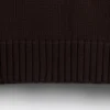 Maglione corto oversize in 100% cotone