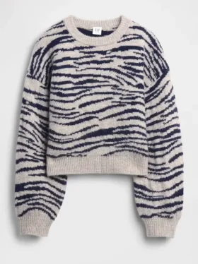 Maglione da bambino a girocollo dalla vestibilità comoda
