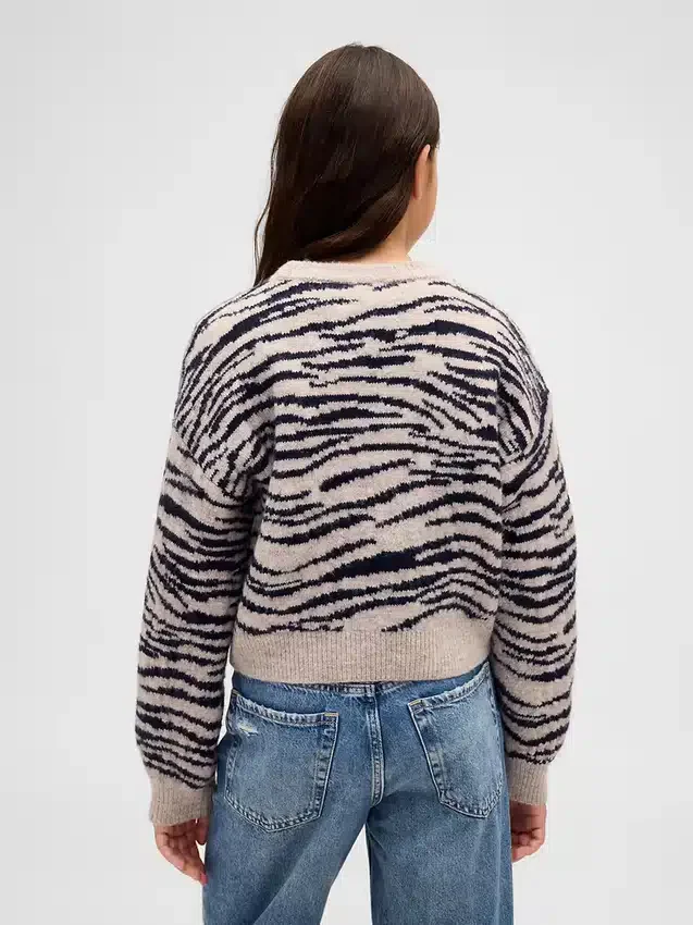 Maglione da bambino a girocollo dalla vestibilità comoda