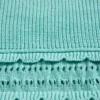 Maglione da bambino con bordi smerlati e punti misti