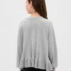 Maglione da bambino con peplo dal taglio morbido