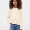 Maglione da bambino oversize con scollo a V
