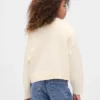Maglione da bambino oversize con scollo a V