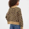 Maglione da bambino oversize con scollo a V