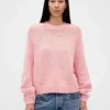 Maglione dal collo rotondo in misto cotone dal taglio morbido