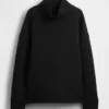 Maglione GapFit in maglia jacquard trapuntata con collo a imbuto