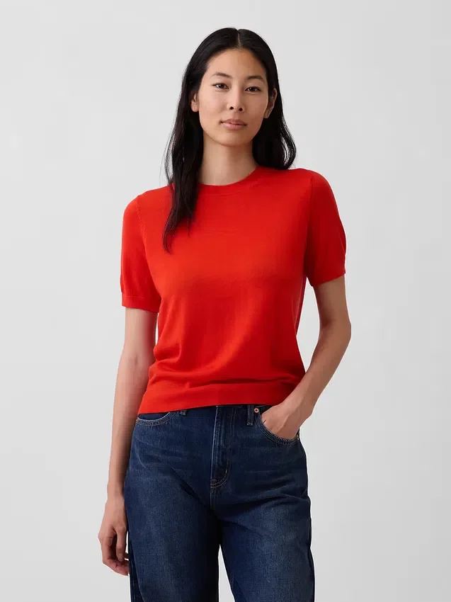 Maglione in 100% lana merino Top