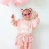 Maglione in maglia con motivo a confetti “Sweet Wink Bambina”