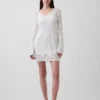 Maglione in maglia pointelle